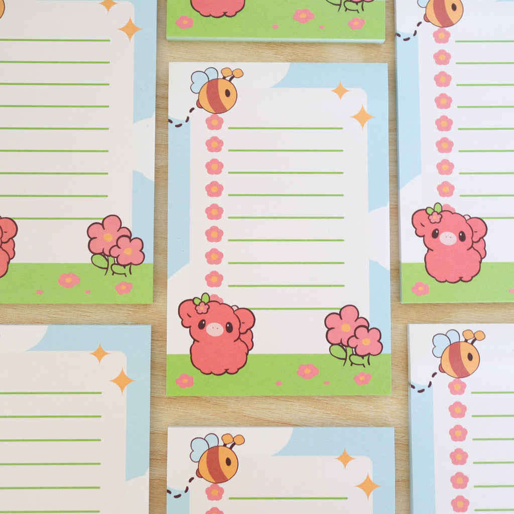 Fuwuffle Highland Cow Notepad