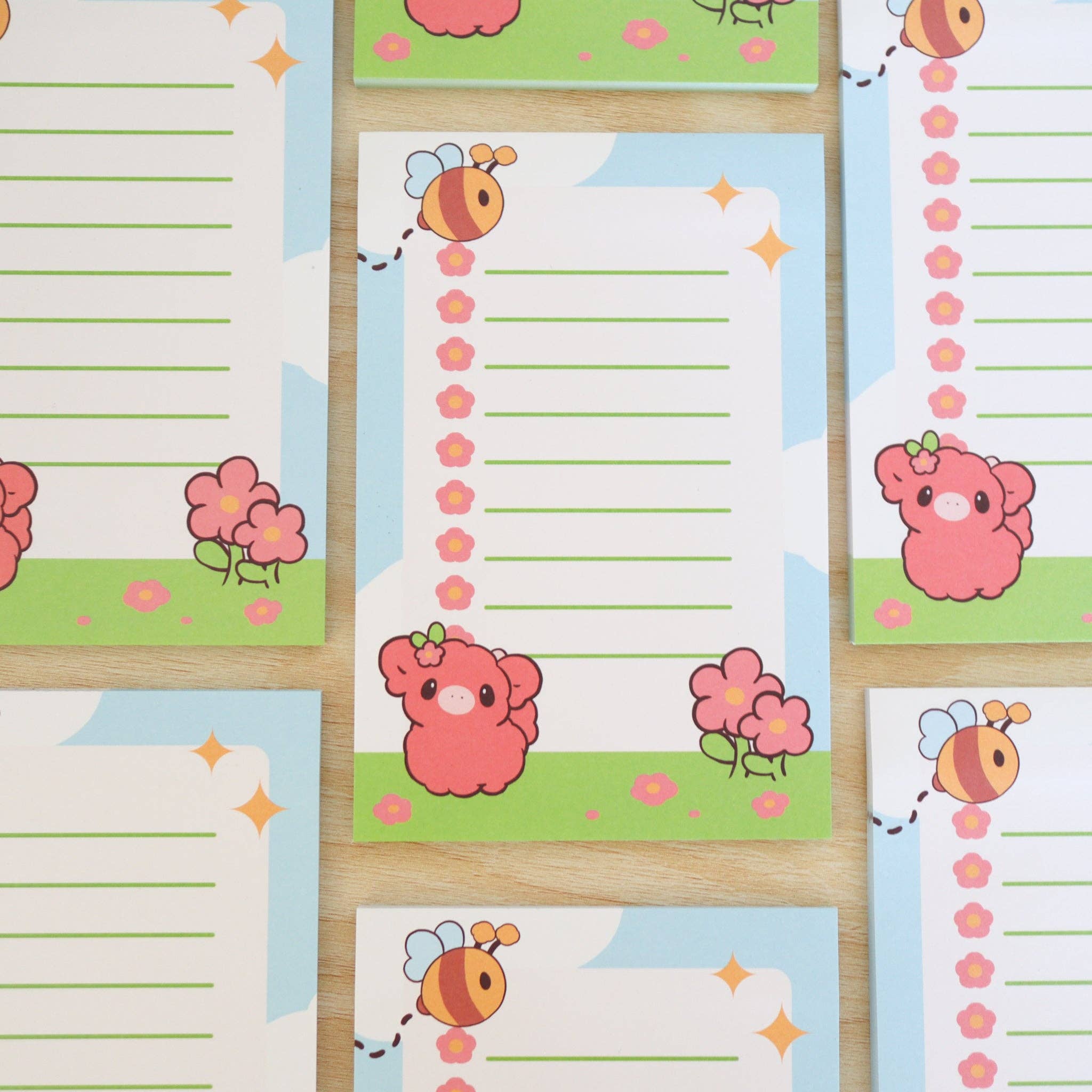 Fuwuffle Highland Cow Notepad