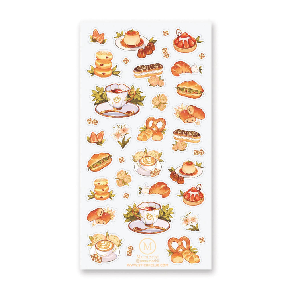 STICKII Golden Bakery Treats Sticker Sheet
