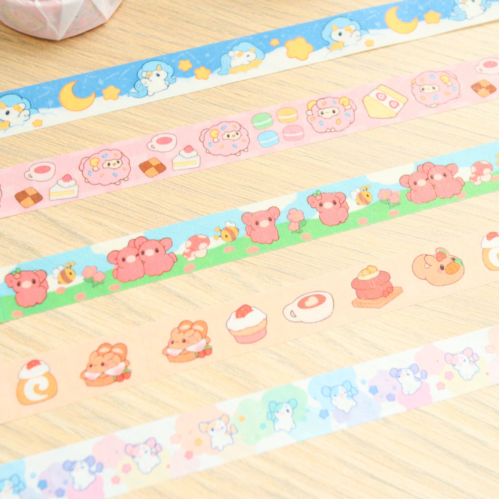 Fuwuffle Highland Cow Washi Tape