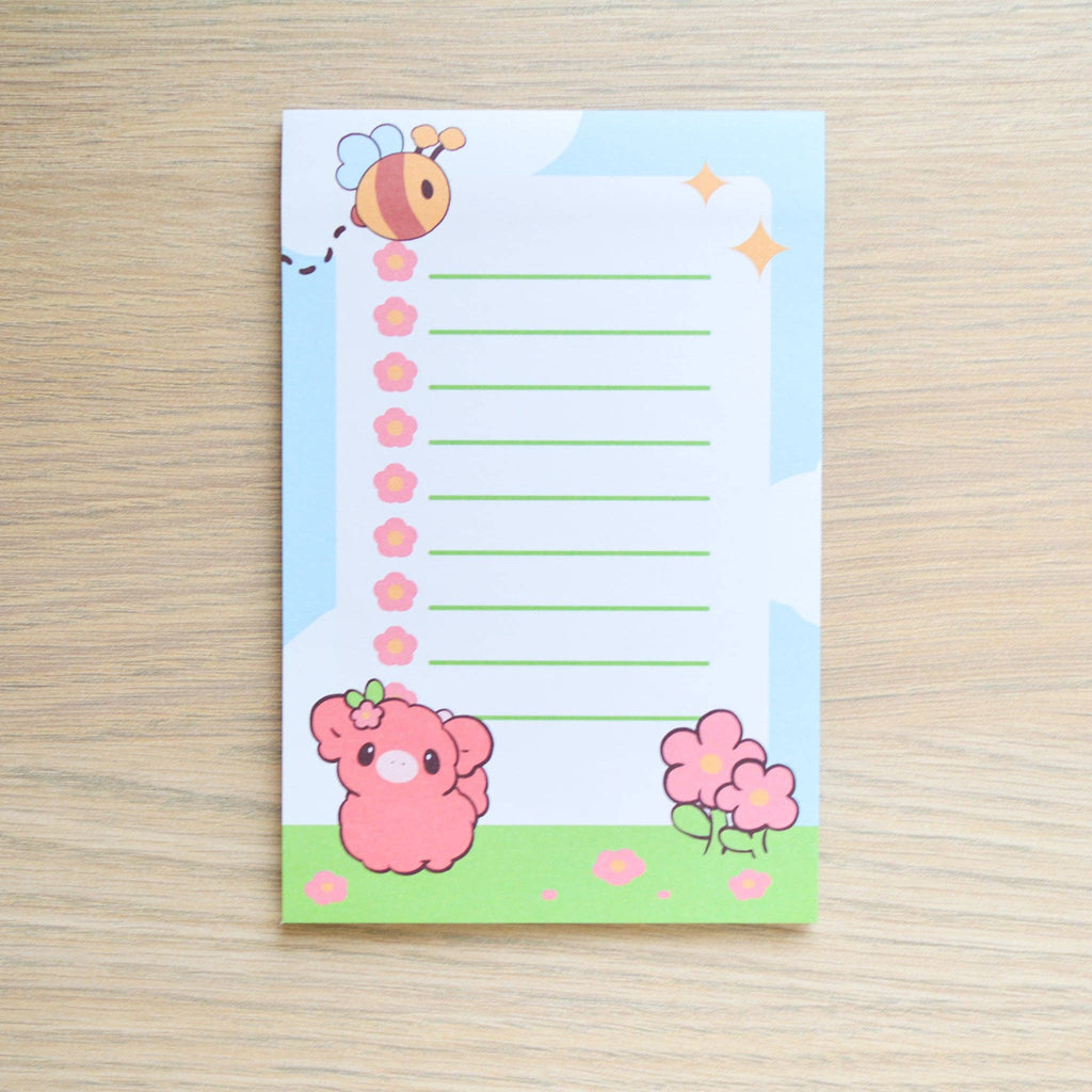 Fuwuffle Highland Cow Notepad