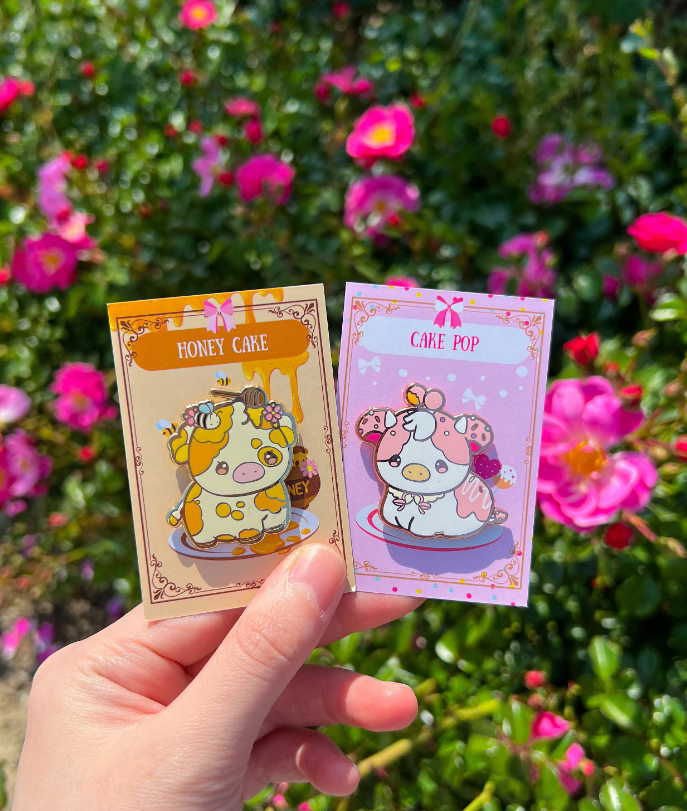 Sheepydust Dessert Cows Mystery Pin Bag