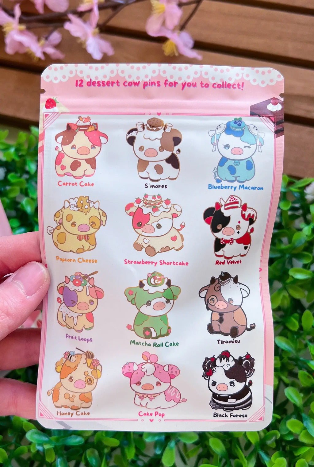 Sheepydust Dessert Cows Mystery Pin Bag