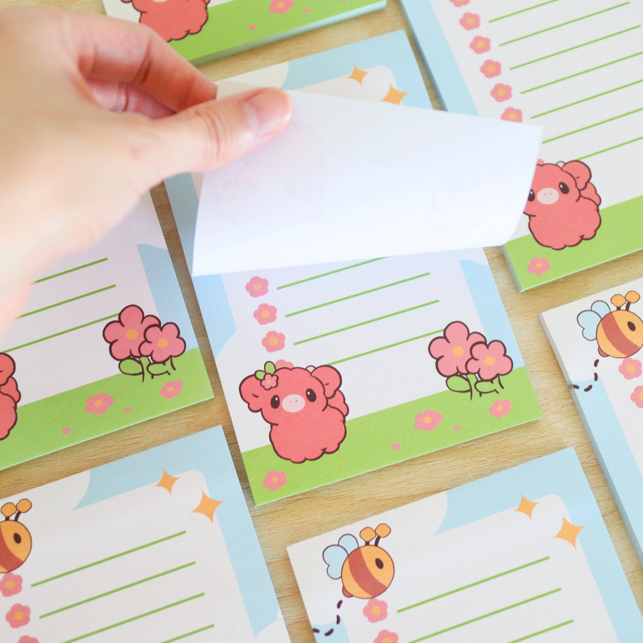 Fuwuffle Highland Cow Notepad