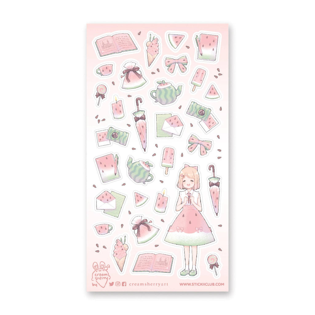 STICKII Sweet Watermelon Sticker Sheet
