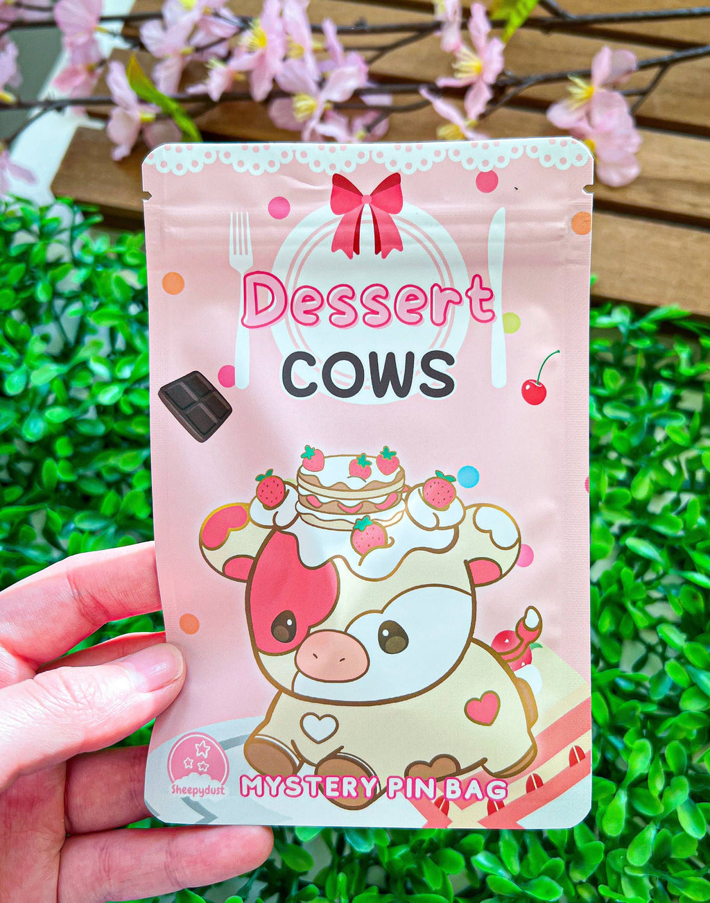 Sheepydust Dessert Cows Mystery Pin Bag