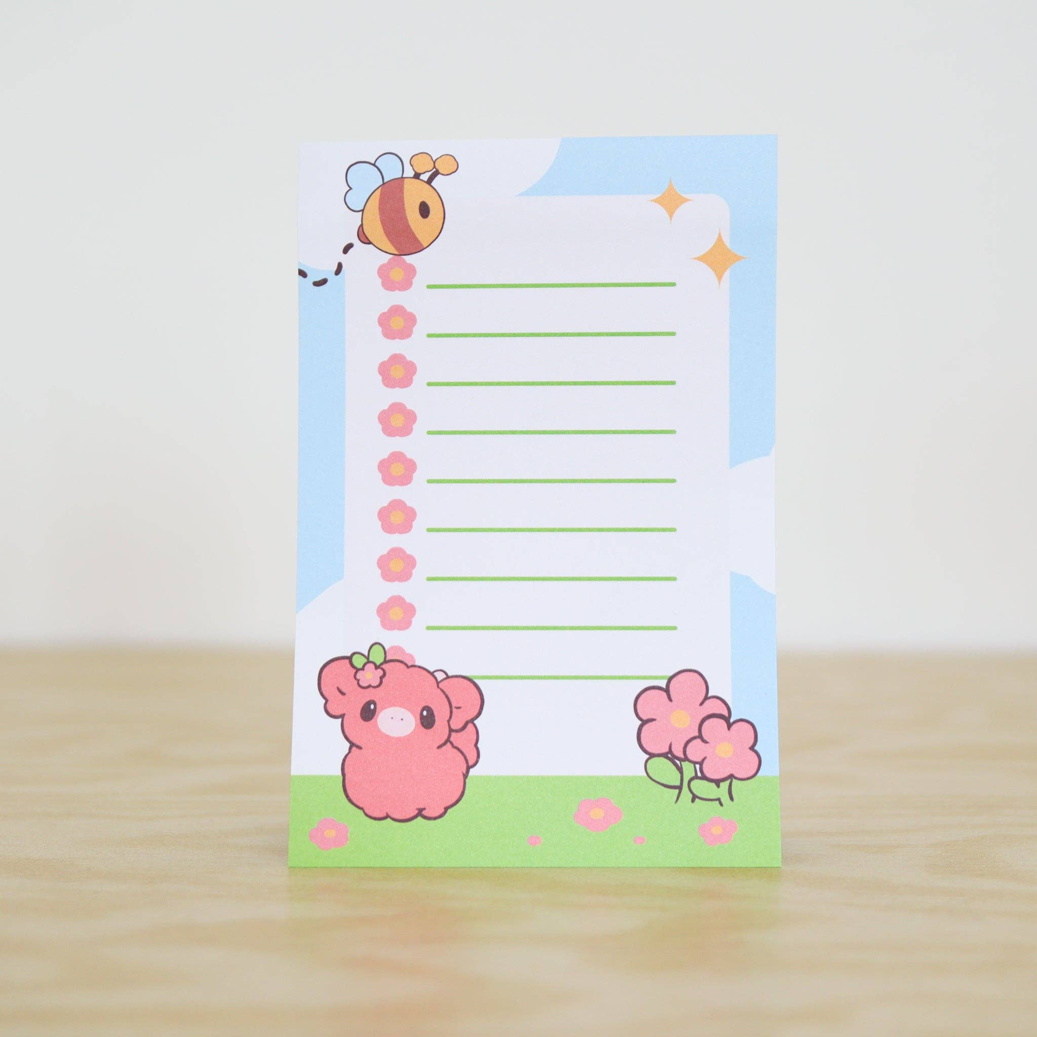 Fuwuffle Highland Cow Notepad