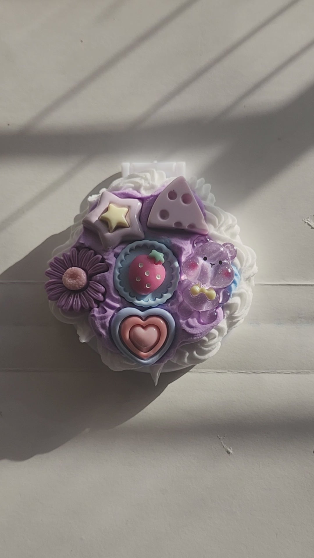 Purple Kawaii Deco Mirror