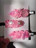 Pink Kawaii Seacore Decoden Hair Clips
