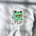 Coffee Frog Vinyl Sticker