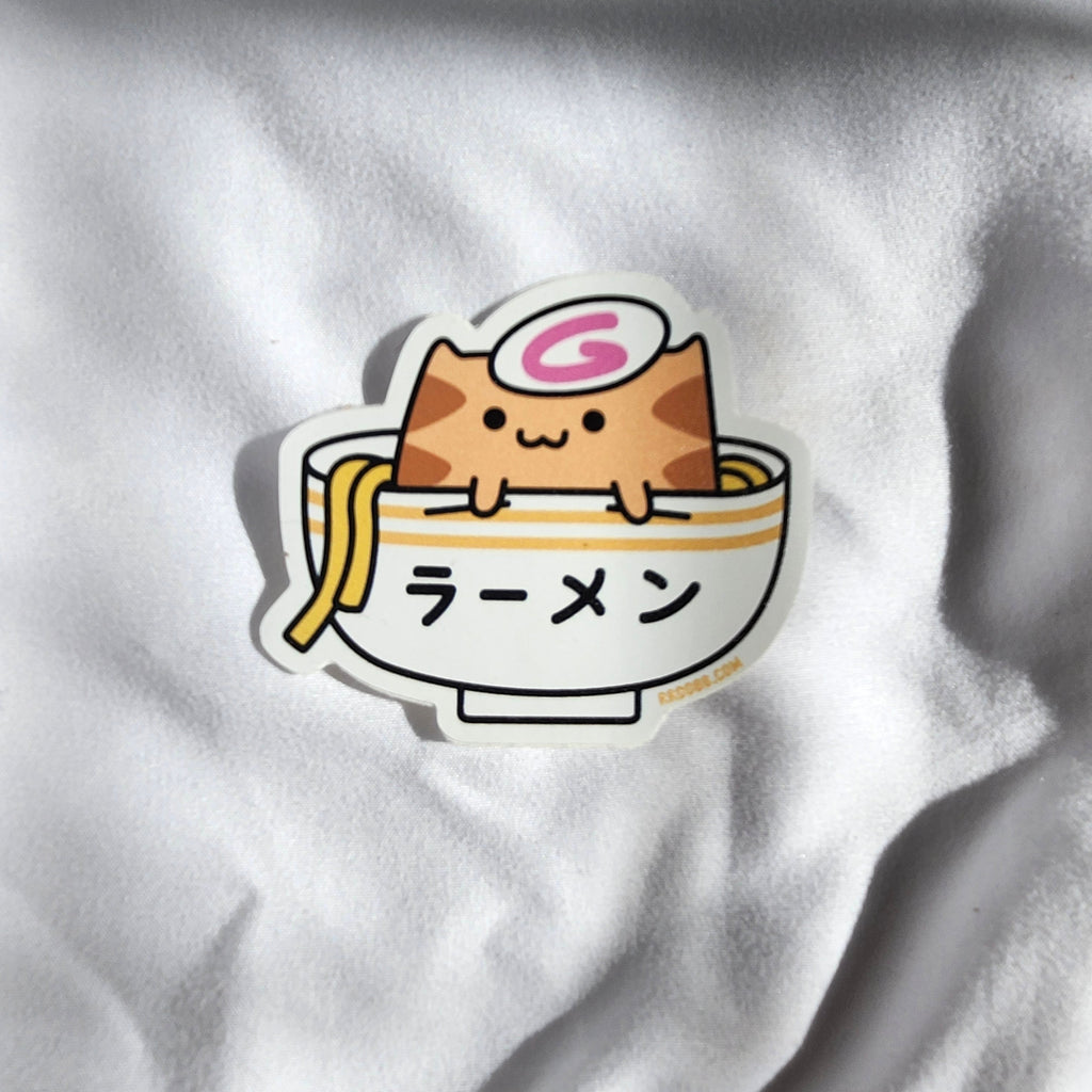Ramen Cat Sticker