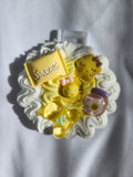 Yellow Kawaii Deco Mirror
