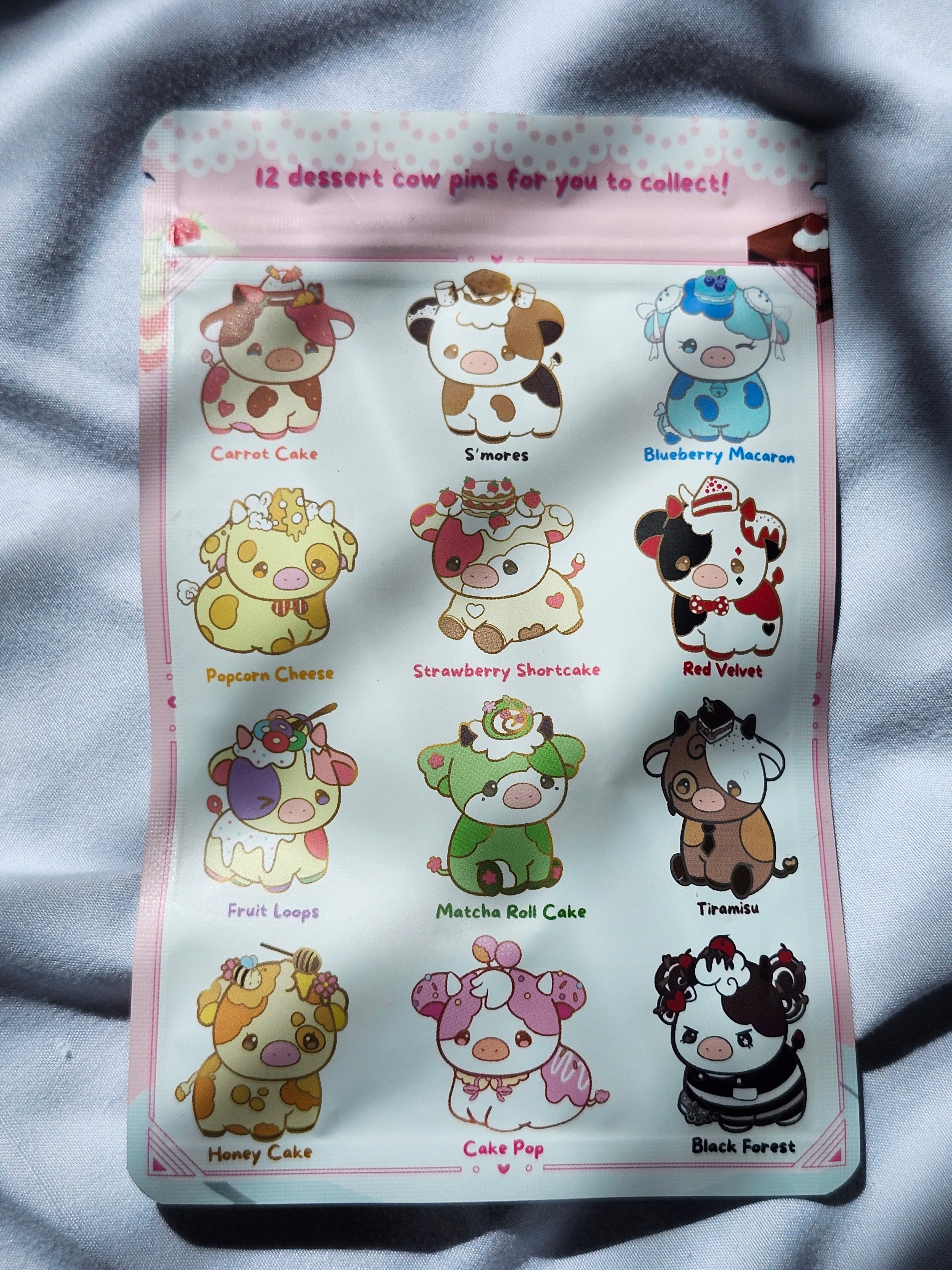 Sheepydust Dessert Cows Mystery Pin Bag