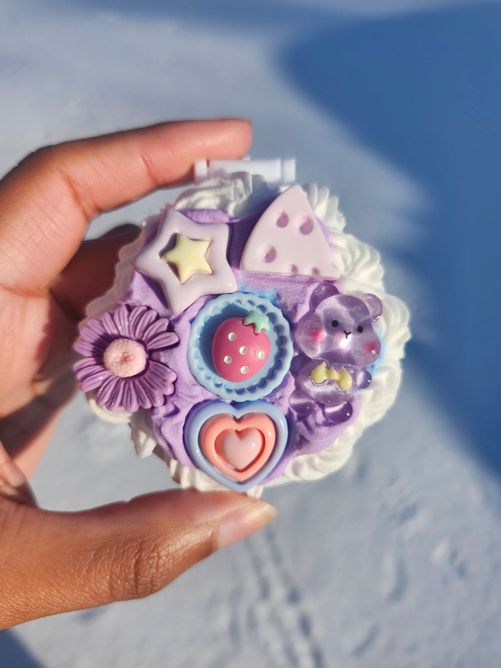 Purple Kawaii Deco Mirror