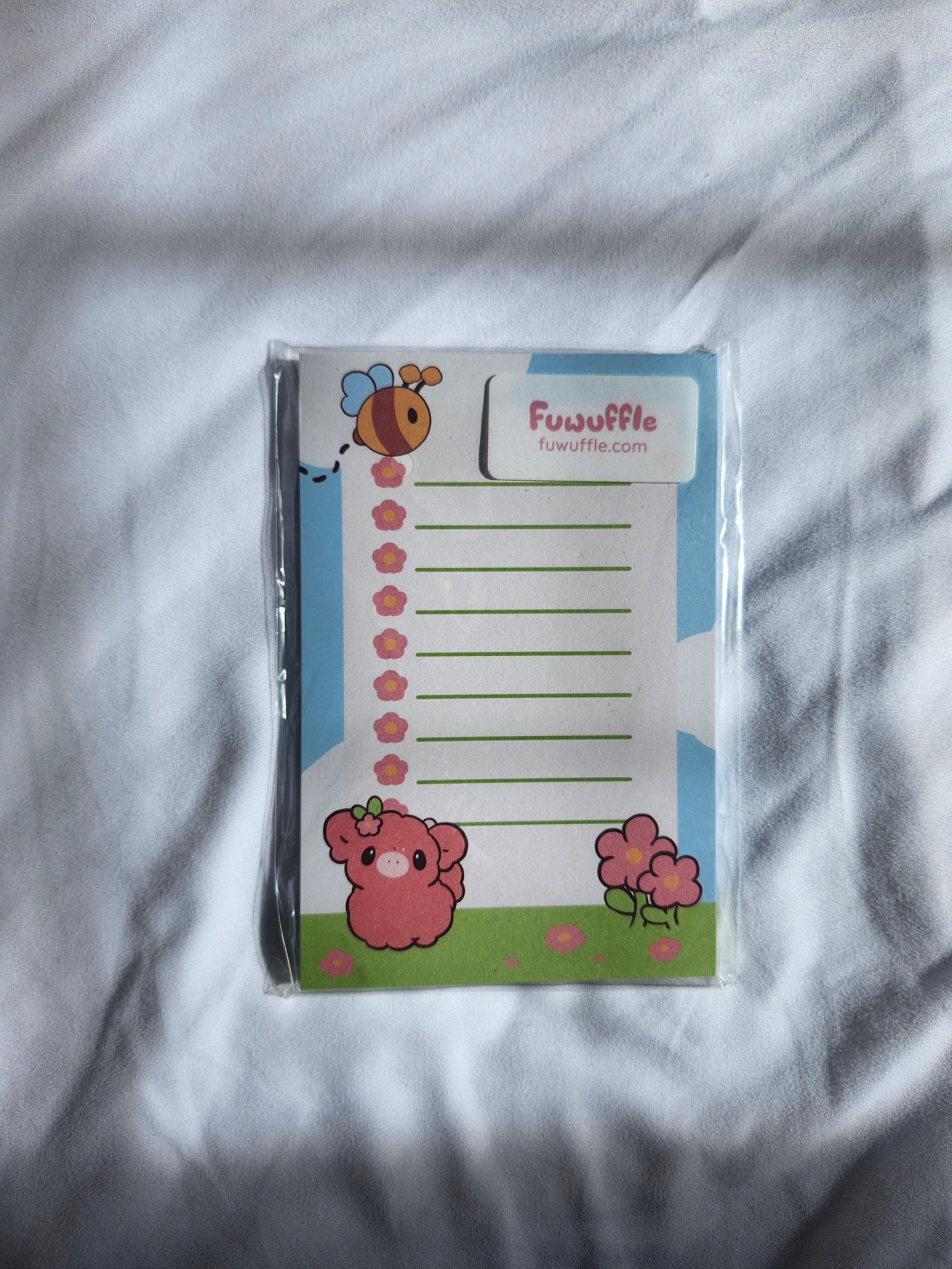 Fuwuffle Highland Cow Notepad