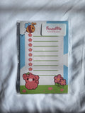 Fuwuffle Highland Cow Stationery Bundle